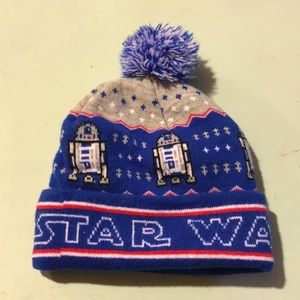 Star Wars R2D2 Hat with Pom